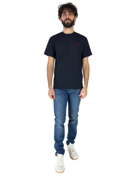 Replay t-shirt in jersey con logo ricamato m3015.000.2660 [12120d27]
