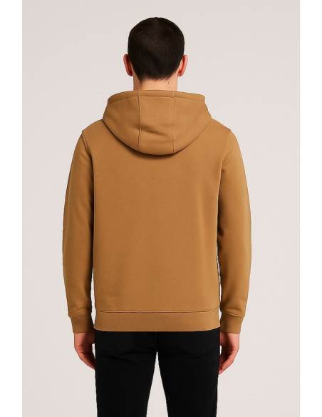 Lyle & Scott felpa con cappuccio con zip in jersey di cotone loopback ML420VOG [e18848c5]