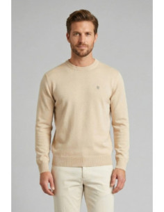 Urban Ring maglia girocollo in cotone con logo UR1100001 [cc21e72f]