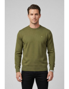 Urban Ring maglia girocollo in cotone con logo UR1100001 [899128c3]