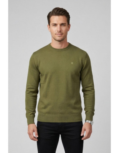 Urban Ring maglia girocollo in cotone con logo UR1100001 [899128c3]