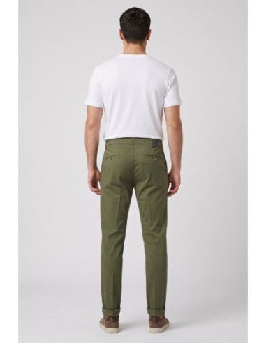 Camouflage pantalone chino in cotone stretch SAND-N21 [4599e498]