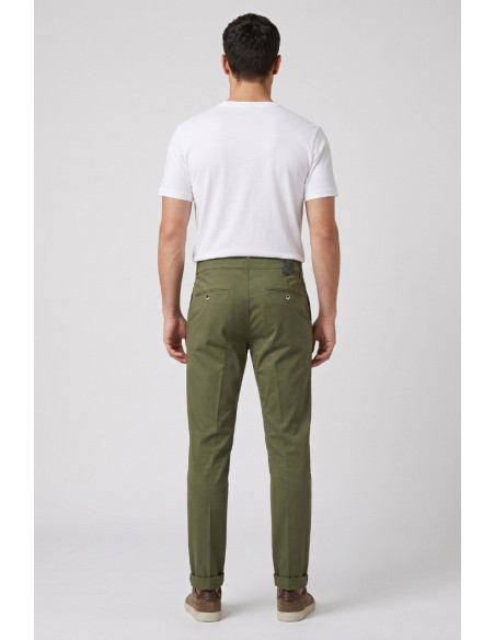 Camouflage pantalone chino in cotone stretch SAND-N21 [4599e498]