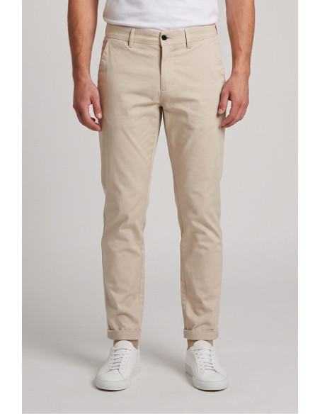 Camouflage pantalone chino in cotone stretch SAND-Z10 [b12db038]