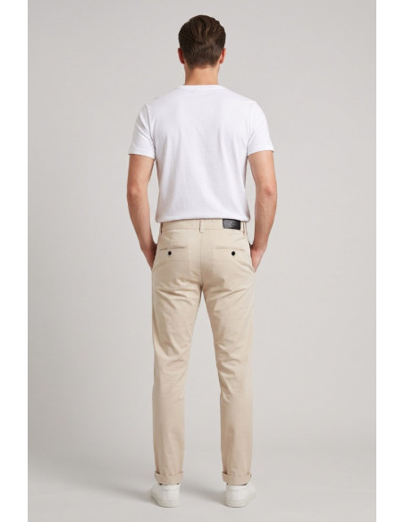 Camouflage pantalone chino in cotone stretch SAND-Z10 [680bf335]