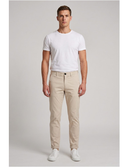 Camouflage pantalone chino in cotone stretch SAND-Z10 [df163231]