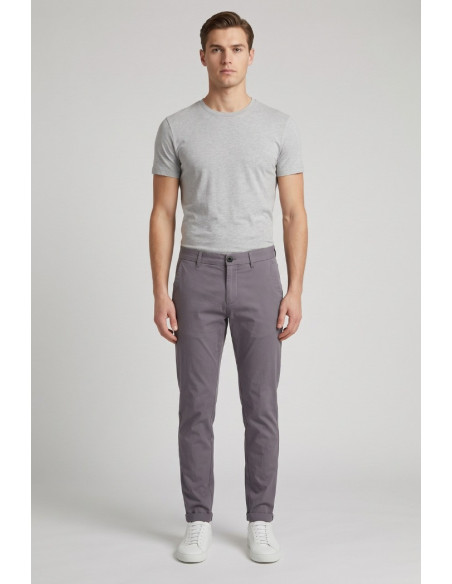 Camouflage pantalone chino in cotone stretch SAND-Z10 [884f2b89]