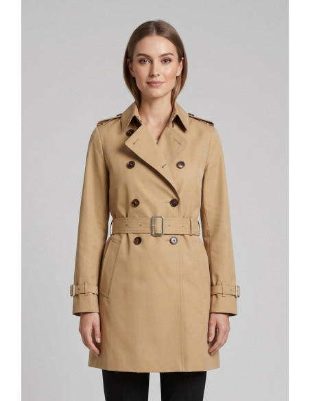Fresh Flower trench con cintura FD401 [2a4378ba]