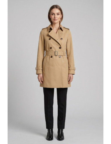 Fresh Flower trench con cintura FD401 [4478fab3]