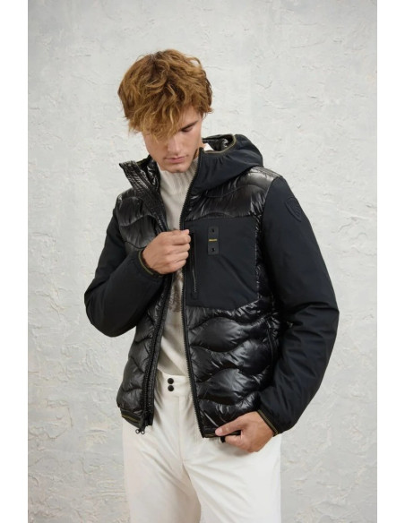Blauer piumino imbottitura mista Albert 26WBLUC08068-006355 [51fc9e72]