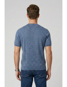 Markup maglia girocollo in misto lino MK1900045 [f9578f6c] 2