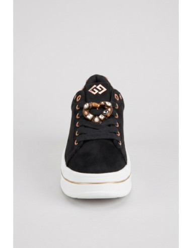 Gold & Gold sneaker platform con dettaglio gioiello GB989 [c1aa7afb]