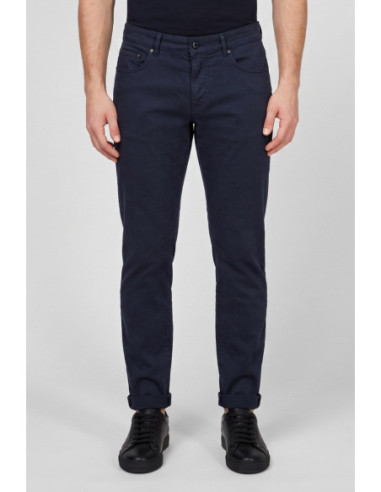 No Lab pantalone chino in cotone stretch Newyork-var [01d53c94]