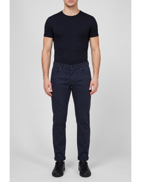 No Lab pantalone chino in cotone stretch Newyork-var [6feebe9d]