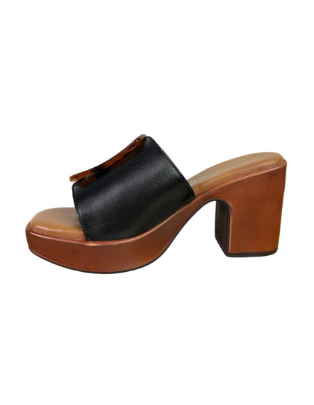 MNG Collection sandalo in pelle con tacco alto 9351 [fb2506d4]
