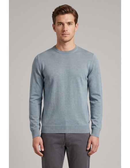 Markup maglia girocollo in misto viscosa MK20010 [a3409af4]