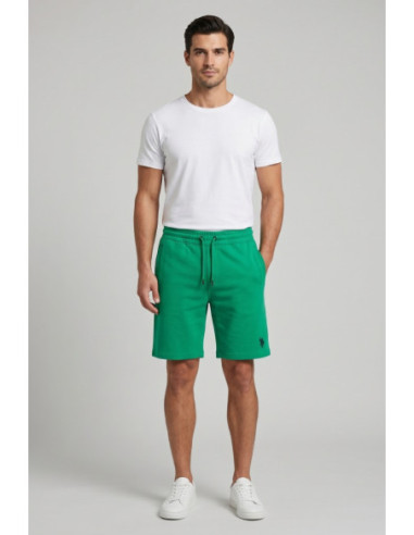 US Polo ASSN bermuda in felpa con logo Edri US43131001 [a73db4a7]