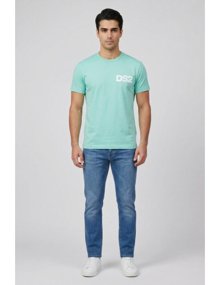 Drop Season 2 t-shirt girocollo in cotone SS26267 [7375cfe9]