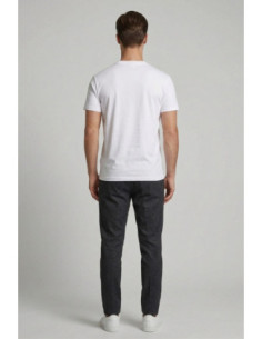 Drop Season 2 t-shirt girocollo in cotone con stampa SS26214 [4084e095] 2