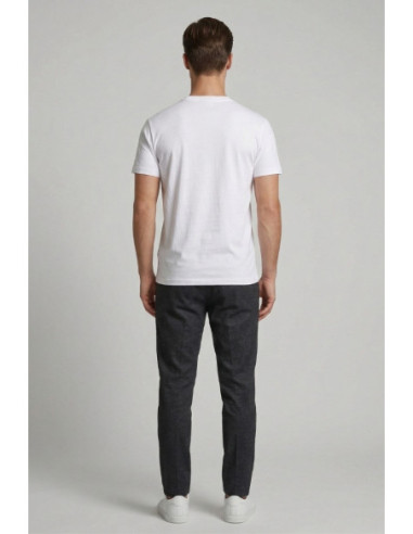 Drop Season 2 t-shirt girocollo in cotone con stampa SS26214 [99a2a398]
