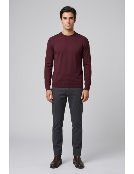 Markup maglia girocollo in misto viscosa MK20010 [4cdc012c]