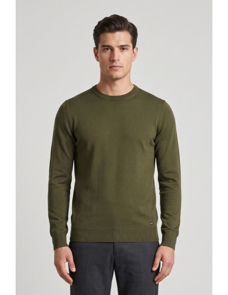 Markup maglia girocollo in misto viscosa MK20010 [516a38c4]