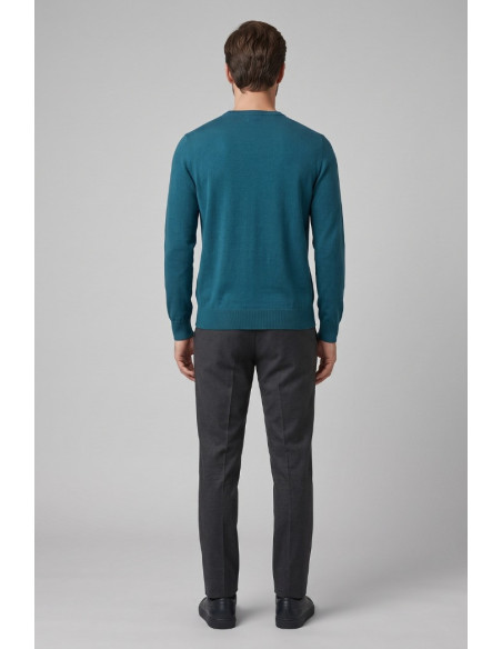 Markup maglia girocollo in misto viscosa MK20010 [409de872]