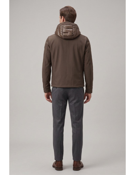 Markup giubbino combinato con cappuccio MK9940015 [bddd592a]