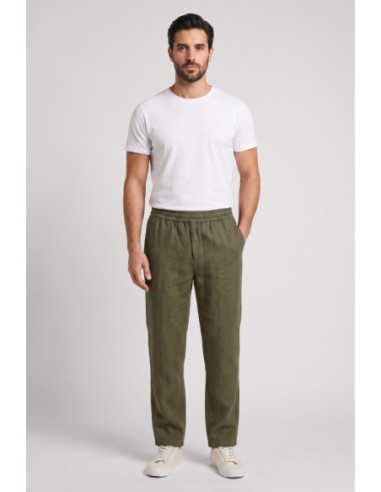 Lyle & Scott pantalaccio chino in lino SW1801ITA [aa881d25]