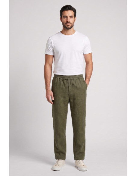 Lyle & Scott pantalaccio chino in lino SW1801ITA [aa881d25]