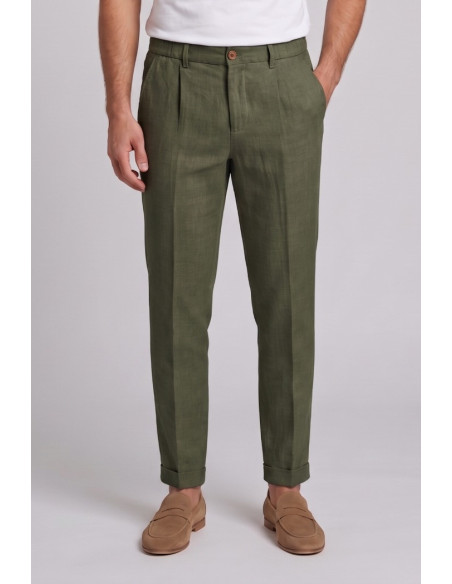 Squad2 pantalaccio in lino e cotone Rodi 226027 [e63d93d0]