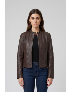 Markup giubbino biker in ecopelle mw2640018 [68495adf]