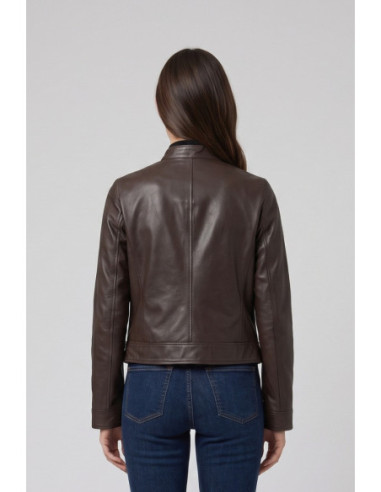 Markup giubbino biker in ecopelle MW2640018 [b16f19d2]