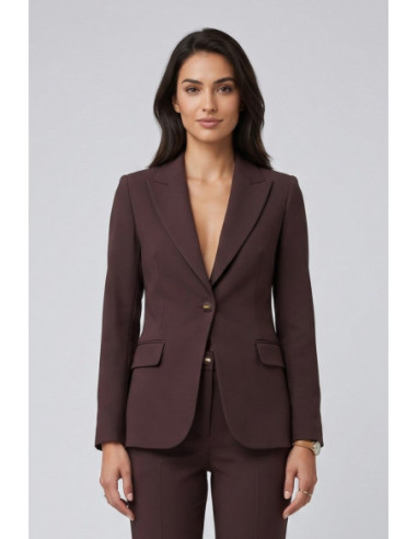 Markup tailleur in punto Milano stretch MW9660001 [acb50e65]