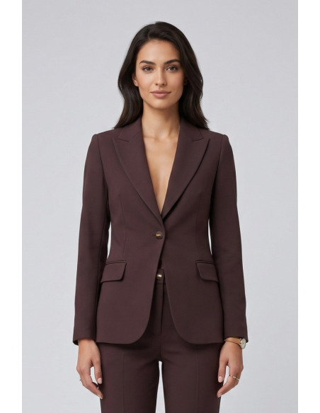 Markup tailleur in punto Milano stretch MW9660001 [acb50e65]