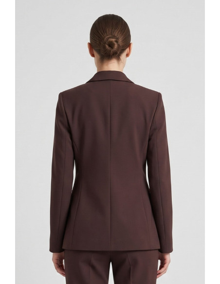 Markup tailleur in punto Milano stretch MW9660001 [a9e5497b]