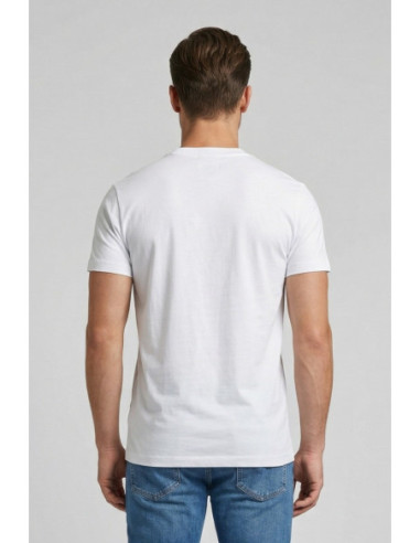 Icon t-shirt in cotone con mini stampa logo IUT007 [62bcb631]