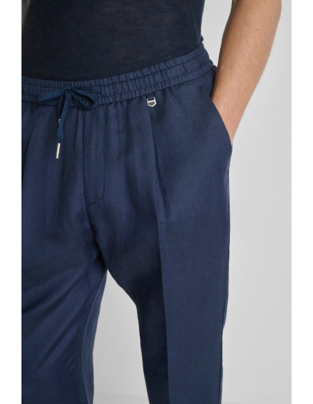 Antony Morato pantalone regular fit in misto lino slub Neil MMTR00790-FA900135 [8ffc5dbb]