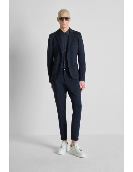 Antony Morato pantalone regular fit in misto lino slub Neil MMTR00790-FA900135 [8aac1aa5]