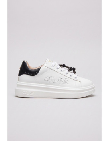 4US Paciotti sneakers in pelle con fondo alto 4bx251 [6abff395]
