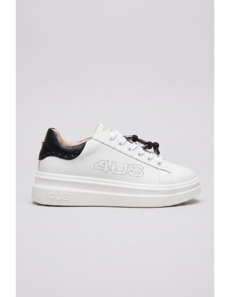 4US Paciotti sneakers in pelle con fondo alto 4bx251 [6abff395]