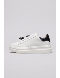 4US Paciotti sneakers in pelle con fondo alto 4bx251 [6abff395] 2