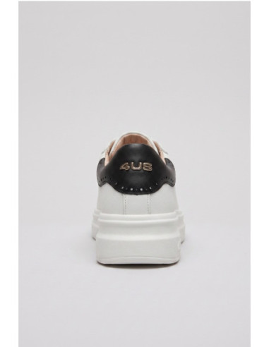 4US Paciotti sneakers in pelle con fondo alto 4BX251 [01d43682]