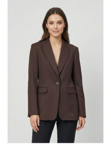 Fly Girl giacca monopetto in misto viscosa 6546/11 [00472fac]