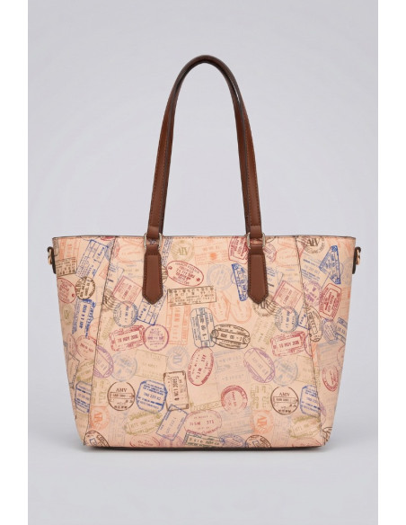 ALV by Alviero Martini borsa shopping large Passport Classic ALVB7101 [bdbde169]