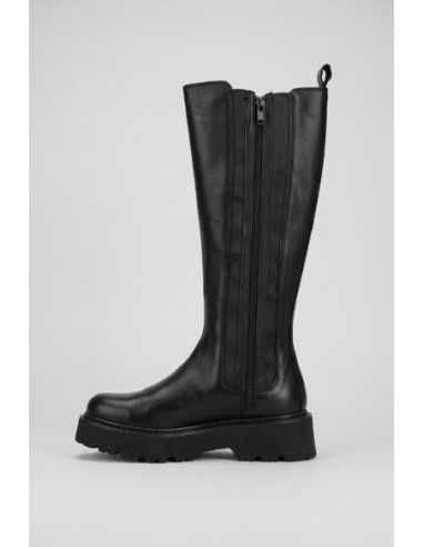 Cult stivale alto in pelle con elastici Slash CLW3310 [d340fcef]