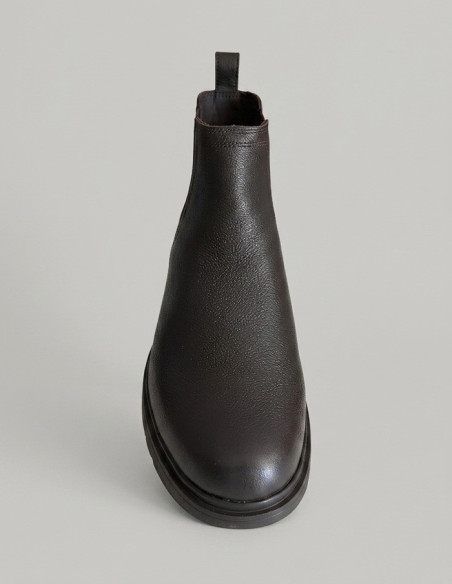 Geox stivaletto Chelsea in pelle Spherica EC1 U66CJA00047 [e5e0b4b5]