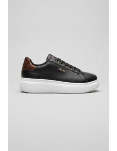 4US Paciotti sneaker in pelle a contrasto 4BX253 [39b06302]