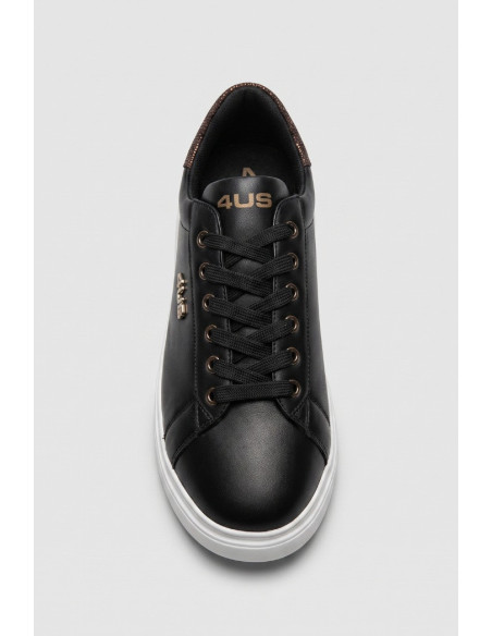 4US Paciotti sneaker in pelle a contrasto 4BX253 [578be10b]