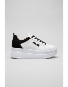 4US Paciotti sneaker in pelle con fondo alto 4BX258 [03da8cc1]